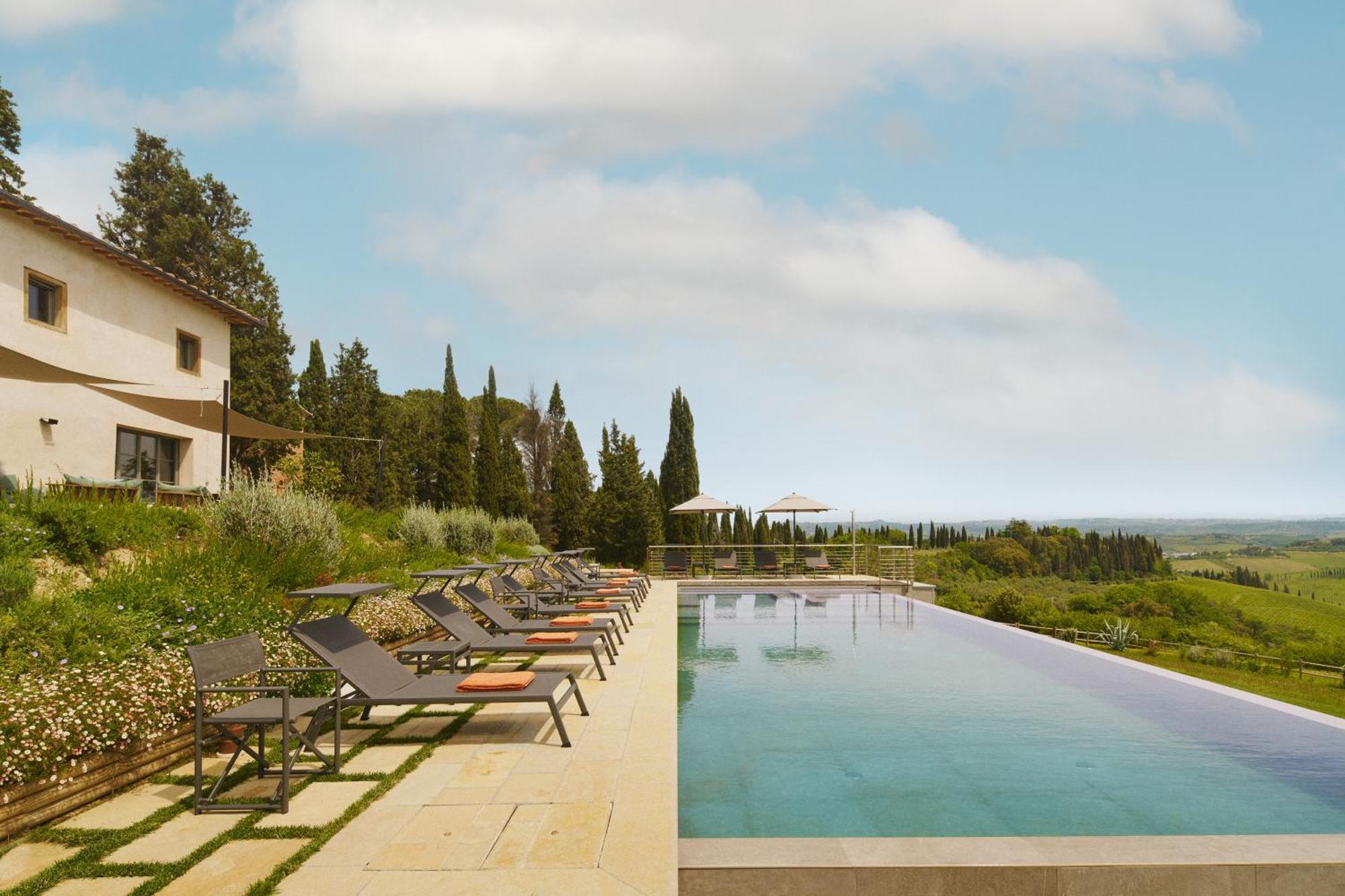 Villa Centia San Gimignano Buitenkant foto