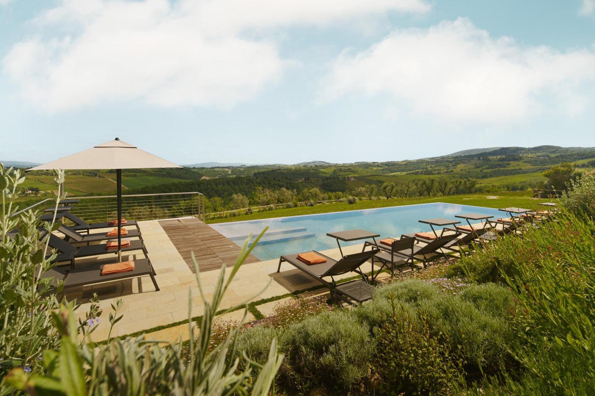 Villa Centia San Gimignano Buitenkant foto